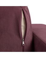 Sofa Noma Duo Velour Marsala