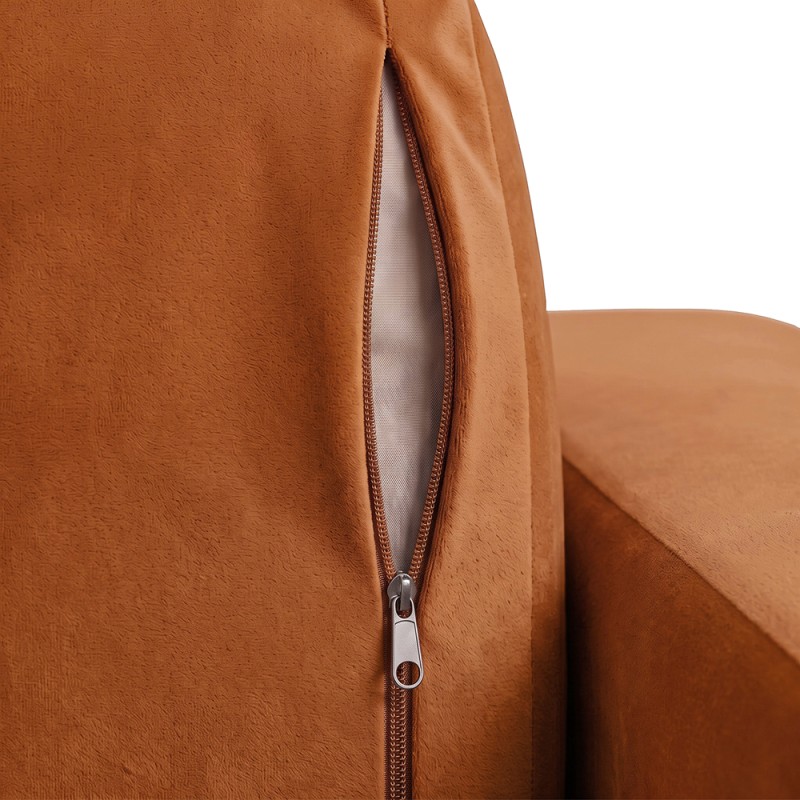 Sofa Noma Duo Velour Orange Ochre