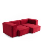 Sofa Noma Duo Velour Poppy Red