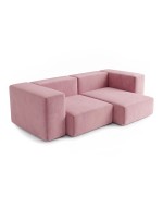 Sofa Noma Duo Velour Rose Ice