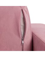 Sofa Noma Duo Velour Rose Ice