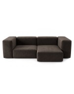 Sofa Noma Duo Velour Turkish Coffee