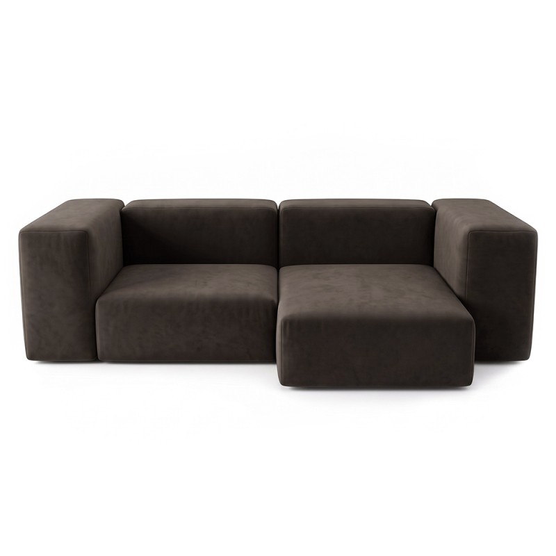 Sofa Noma Duo Velour Turkish Coffee