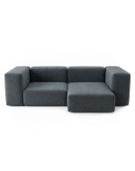 Sofa Noma Duo Velour Volcanic Ash
