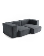 Sofa Noma Duo Velour Volcanic Ash