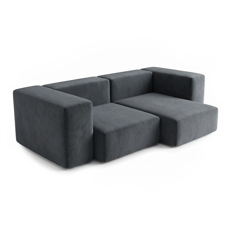 Sofa Noma Duo Velour Volcanic Ash