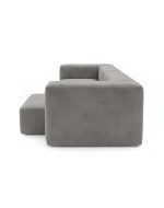 Sofa Noma Duo Velour Walnut