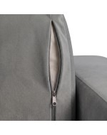 Sofa Noma Duo Velour Walnut