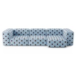 Sofa Noma Trio 300x130 Dot Blue