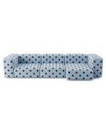 Sofa Noma Trio Dot Blue