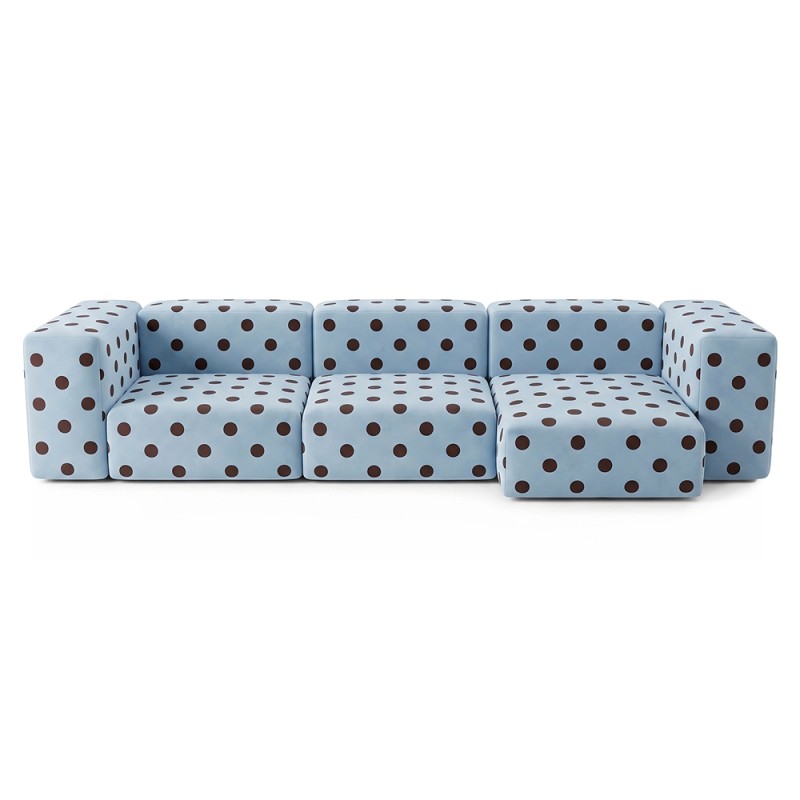 Sofa Noma Trio Dot Blue