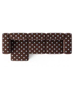 Sofa Noma Trio Dot Choco