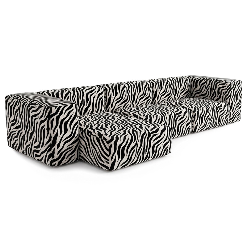Sofa Noma Trio Print Zebra