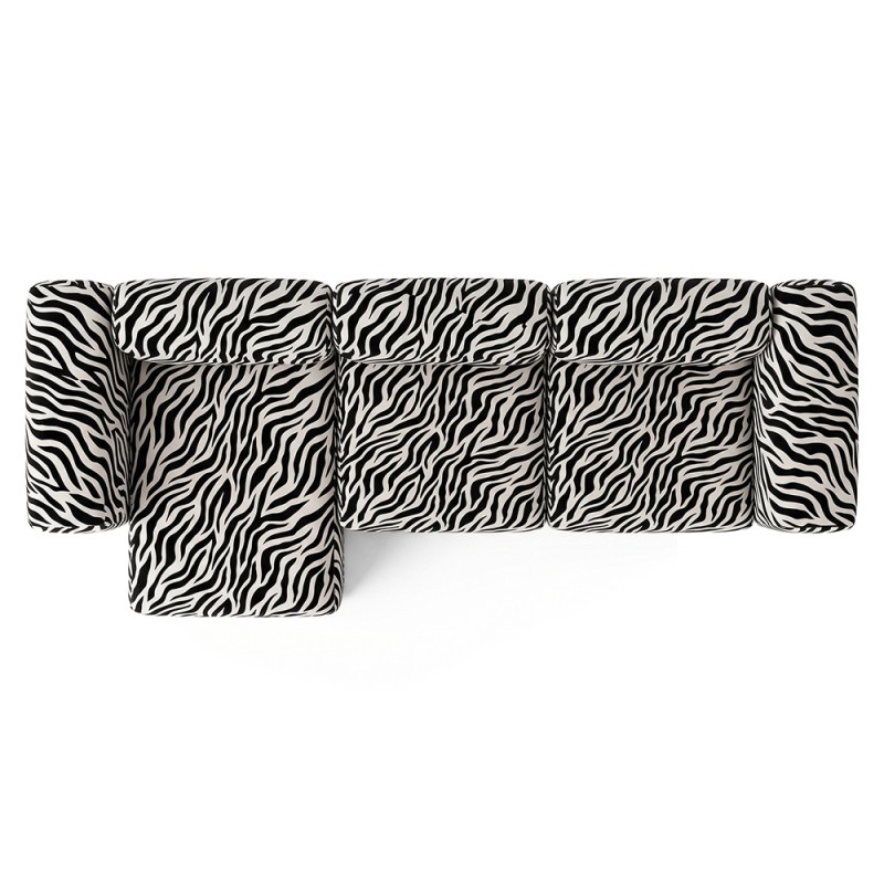 Sofa Noma Trio Print Zebra