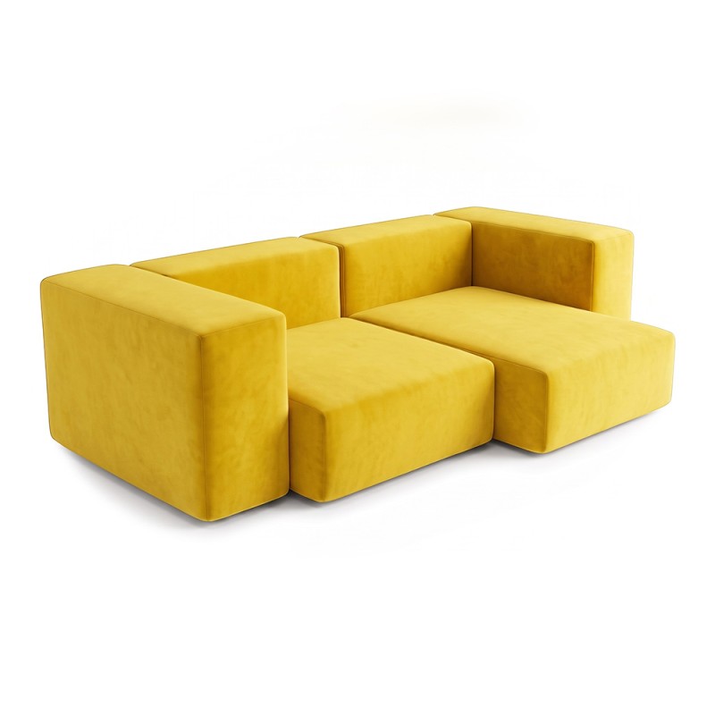 Sofa Noma Trio Velour Butternut