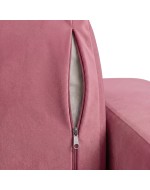 Sofa Noma Trio Velour Canyon Rose