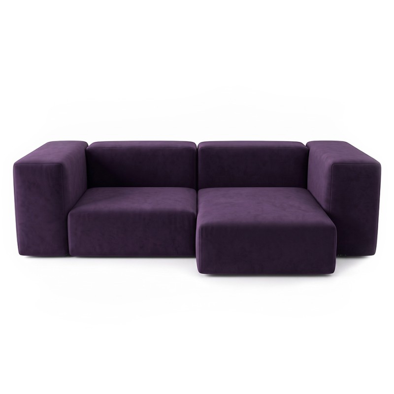 Sofa Noma Trio Velour Dark Purple