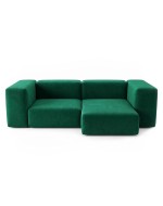 Sofa Noma Trio Velour Emerald