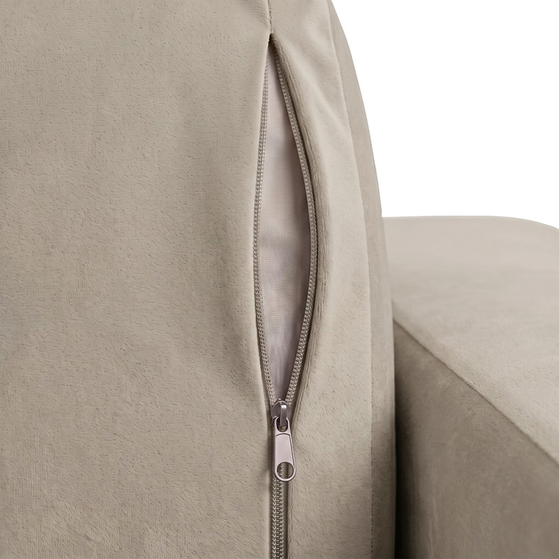 Sofa Noma Trio Velour Feather Gray
