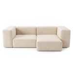 Sofa Noma Trio 300x130 Velour French Vanilly