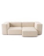 Sofa Noma Trio Velour French Vanilly
