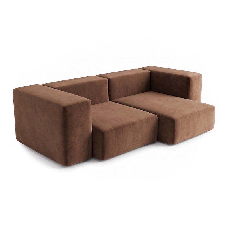 Sofa Noma Trio Velour Indian Spice
