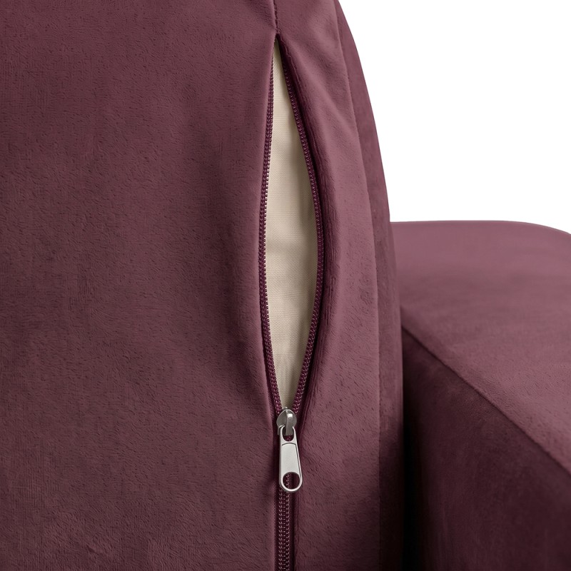 Sofa Noma Trio Velour Marsala