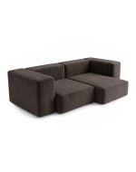 Sofa Noma Trio Velour Turkish Coffee