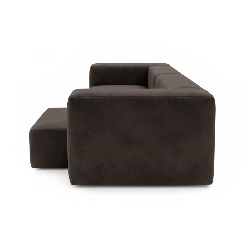 Sofa Noma Trio Velour Turkish Coffee