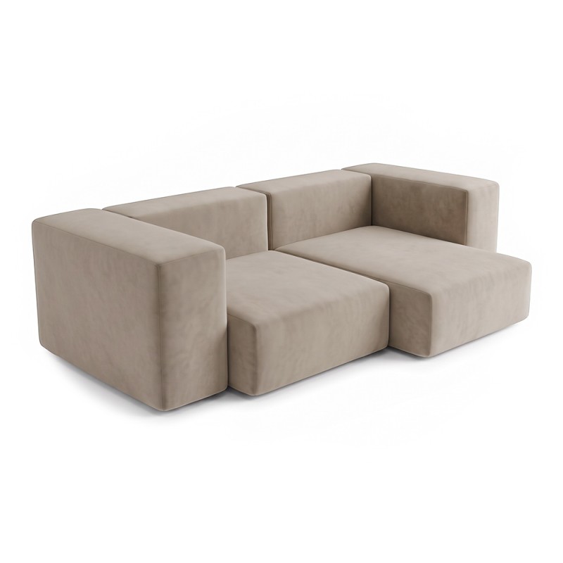 Sofa Noma Trio Velour Unfussy B