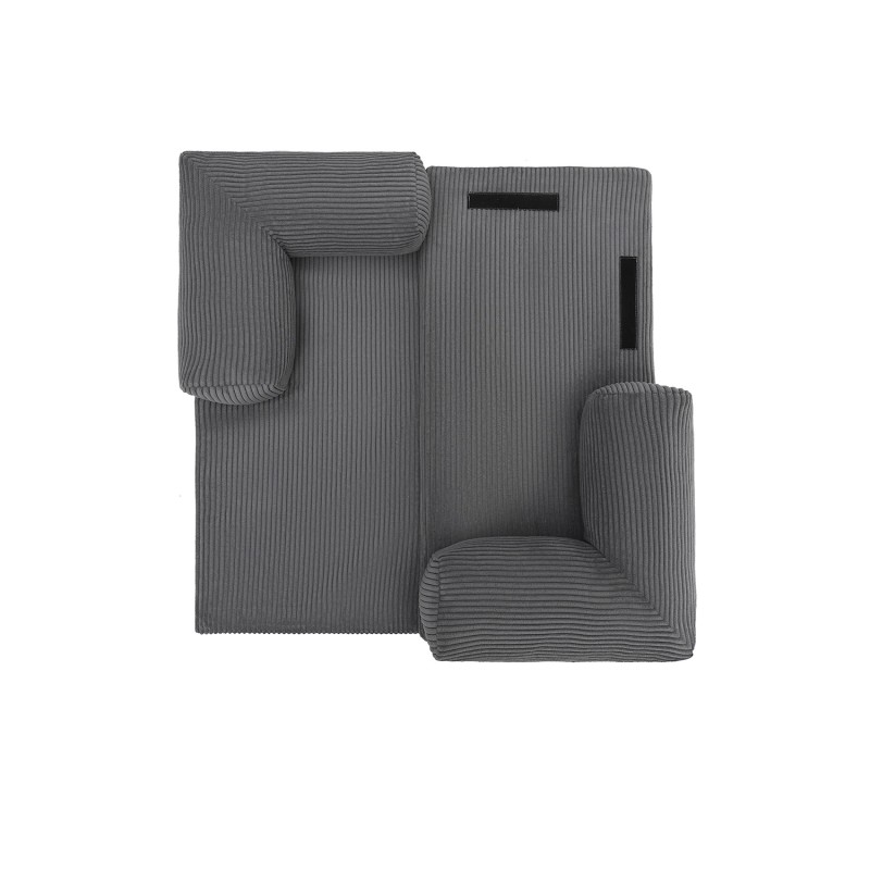 HornsDog Large Paul Graphite Gray