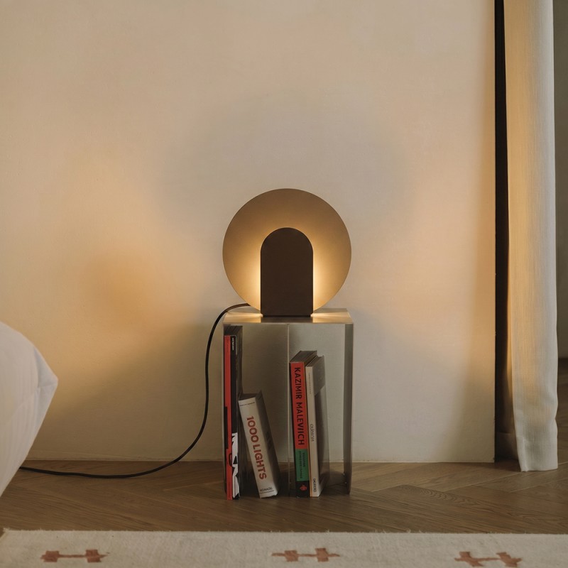 Table lamp Inactio Brown