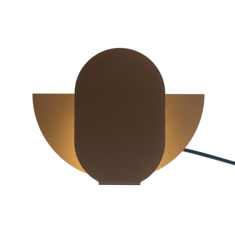 Table lamp Lunula Brown