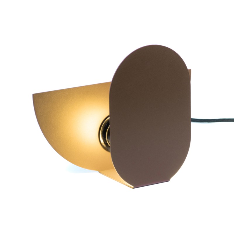 Table lamp Lunula Brown