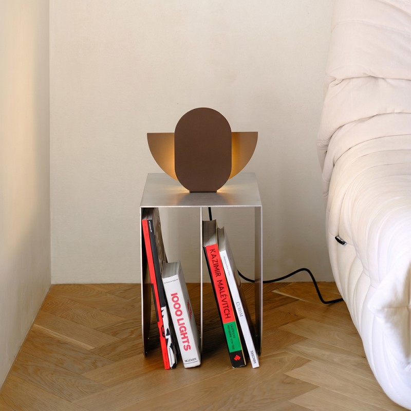 Table lamp Lunula Brown
