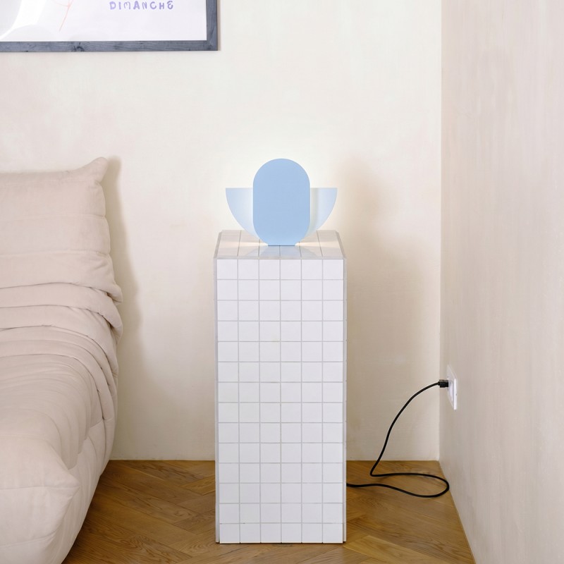 Table lamp Lunula Sky Blue