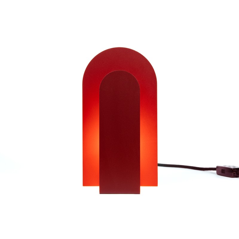 Table lamp Ortus Cherry Red