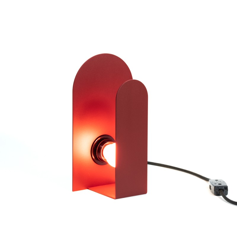 Table lamp Ortus Cherry Red