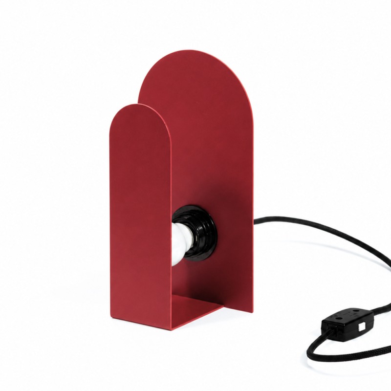 Table lamp Ortus Cherry Red