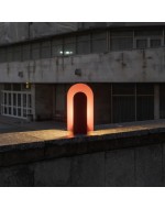 Table lamp Ortus Cherry Red