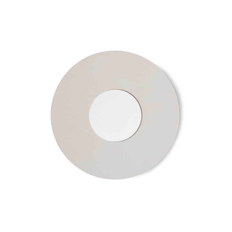 Textile mirror FORM 02 Beige