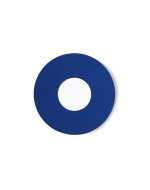 Textile mirror FORM 02 Cobalt Blue