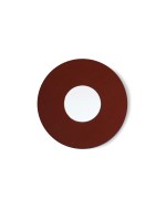 Textile mirror FORM 02 Terracotta