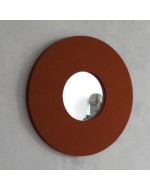 Textile mirror FORM 02 Terracotta
