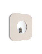 Textile mirror FORM 02 Beige