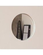 Textile mirror FORM 02 Beige