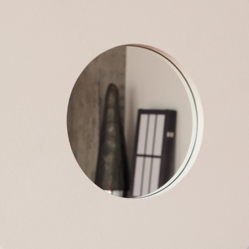 Textile mirror FORM 02 Beige