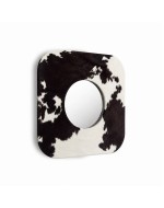 Textile mirror FORM 01 Cow
