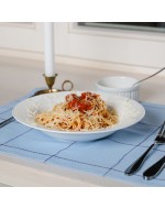 Place mat Zig Zag Meringue Blue