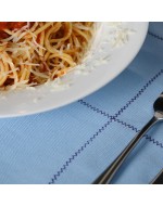 Place mat Zig Zag Meringue Blue